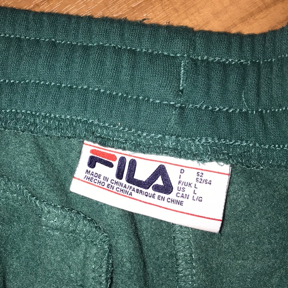 VINTAGE FILA LINEA ITALIA RACING SWEATPANTS - Picture 4 of 5